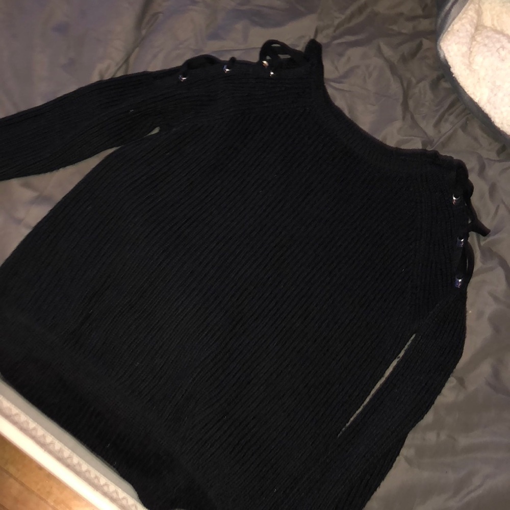Black sweater